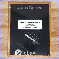 John Deere 120D Excavator Operation & Test Service Manual TM10736