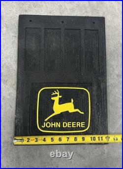 John Deere 12x18 Rubber Mud Flaps for Heavy Equipment, New Not NOSUSA MADE