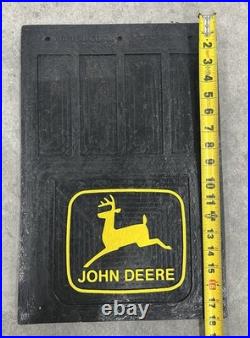 John Deere 12x18 Rubber Mud Flaps for Heavy Equipment, New Not NOSUSA MADE