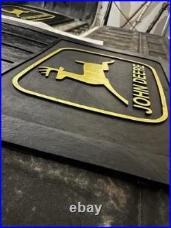 John Deere 12x18 Rubber Mud Flaps for Heavy Equipment, New Not NOSUSA MADE