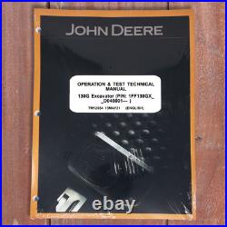 John Deere 130G Excavator Operation & Test Service Manual TM12554