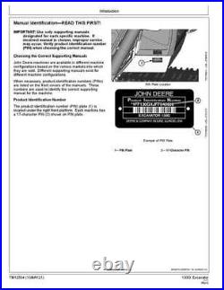 John Deere 130g Excavator Operation Test Service Manual 1ff130gx D040001