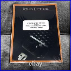 John Deere 160CLC Excavator Operation & Test Service Manual TM1932 John Deere 160CLC Excavator Operation & Test Service Manual TM1932