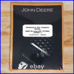 John Deere 160GLC Excavator Operation & Test Service Manual TM12548 John Deere 160GLC Excavator Operation & Test Service Manual TM12548