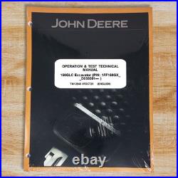 John Deere 160GLC Excavator Operation & Test Service Manual TM12548