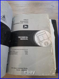 John Deere 160LC Excavator Technical Repair & Operation & Test Manuals Complete
