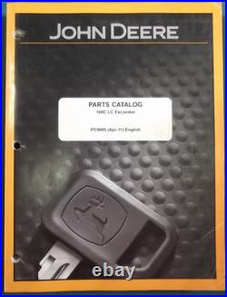 John Deere 160c LC Excavator Parts Manual Book Catalog Pc9085