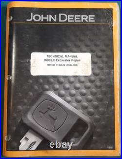 John Deere 160c LC Excavator Technical Service Shop Repair Manual Book
