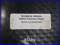 John Deere 160c LC Excavator Technical Service Shop Repair Manual Book