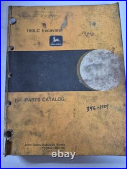 John Deere 160lc Excavator Parts Manual Book Catalog Pc2643
