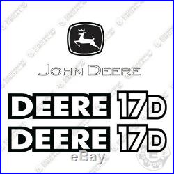 John Deere 17D Mini Excavator Decals Equipment Decals 17-D