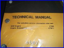 John Deere 190e Excavator Technical Service Op Test Manual Tm1539