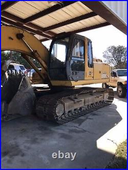 John Deere 200C Excavator Side Window Glass