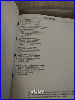 John Deere 200LC Excavator Operation & Test Diagnostic Service Manual TM1663