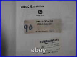 John Deere 200lc Excavator Parts Manual Book Catalog Pc2561