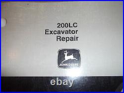 John Deere 200lc Excavator Technical Service Shop Repair Manual Book Tm1664