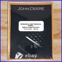 John Deere 210G 210GLC Excavator Operation & Test Service Manual TM12536