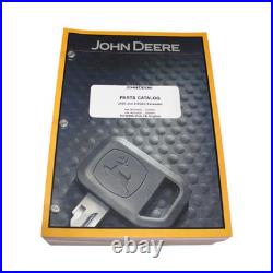 John Deere 210g 210glc Excavator Parts Catalog Manual Cc520001- Cd520001