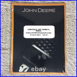 John Deere 2154G 2154GLC Excavator Operation & Test Service Manual TM14043X19