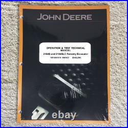 John Deere 2154G Excavator Operation & Test Service Manual TM14041X19 John Deere 2154G Excavator Operation & Test Service Manual TM14041X19