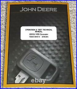 John Deere 225CLC RTS Excavator Operation & Test Service Manual TM2095