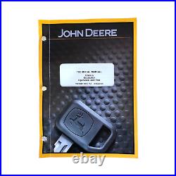 John Deere 225dlc Excavator Operation Test Service Manual+! Bonus
