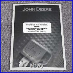 John Deere 230GW Excavator Operation & Test Service Manual TM13249X19