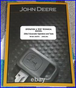 John Deere 230LC Excavator Operation & Test Service Manual TM1665 John Deere 230LC Excavator Operation & Test Service Manual TM1665