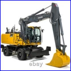 John Deere 230gw Wheeled Excavator Diagnostic, Test Service Manual Pdf On Usb