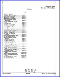 John Deere 240dlc 270dlc Excavator Operation Test Service Manual Tm2320 John Deere 240dlc 270dlc Excavator Operation Test Service Manual Tm2320