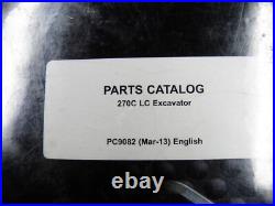 John Deere 270c LC Excavator Parts Catalog Pc9082