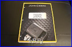 John Deere 27c 35c Zts Excavator Service Operation & Test Manual Tm2052