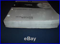 John Deere 27zts Excavator Technical Service Repair Shop Book Manual Tm-1837