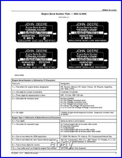 John Deere 290glc Excavator Parts Catalog Manual