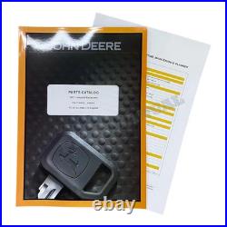 John Deere 30g Excavator Parts Catalog Manual +! Bonus
