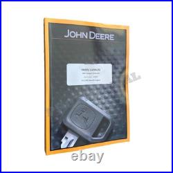 John Deere 30g Excavator Parts Catalog Manual +! Bonus