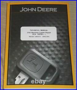 John Deere 310j Backhoe Loader Technical Service Shop Repair Manual Book Tm10847