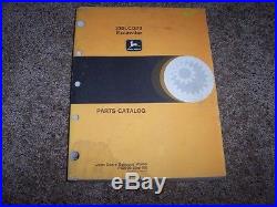 John Deere 330LC 330 LC 370 Excavator Parts Catalog Manual Manual Book PC2706