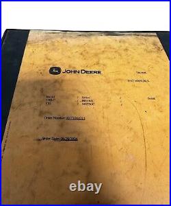 John Deere 330LC, 370 Excavator Operation & Tests Technical Manual TM1669 OEM