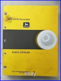 John Deere 330LC 370 Excavator Parts Manual Catalog PC2706