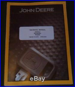 John Deere 350dlc Excavator Technical Service Shop Repair Manual Book Tm2360