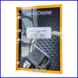 John Deere 350glc Excavator Operation Test Service Manual S. N. E808001- Tm12173