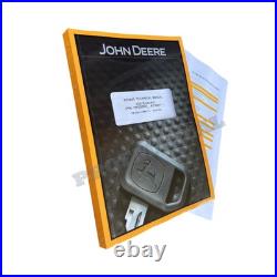 John Deere 35g Excavator Repair Service Technical Manual Tm12894 +bonus