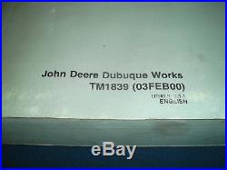 John Deere 35zts Excavator Technical Service Shop Repair Manual Tm1839