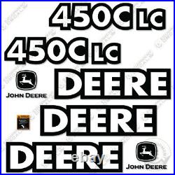 John Deere 450C LC Decal Kit Excavator 7 YEAR OUTDOOR 3M VINYL