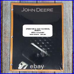 John Deere 450DLC Excavator Operation & Test Service Manual TM2361