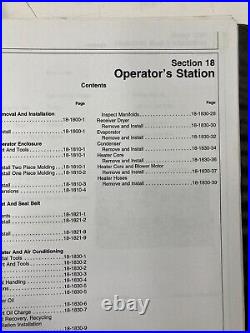 John Deere 450LC Excavator Operation & Tests Service Repair Manual TM1672 TK