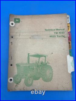 John Deere 4620 Row Crop Tractor Shop Service Repair Technical Manual TM1030