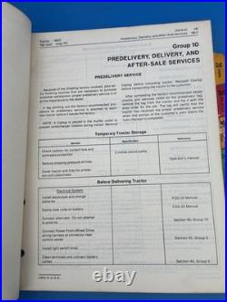 John Deere 4620 Row Crop Tractor Shop Service Repair Technical Manual TM1030