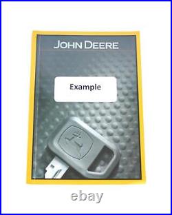 John Deere 470glc Excavator Operation Test Service Manual